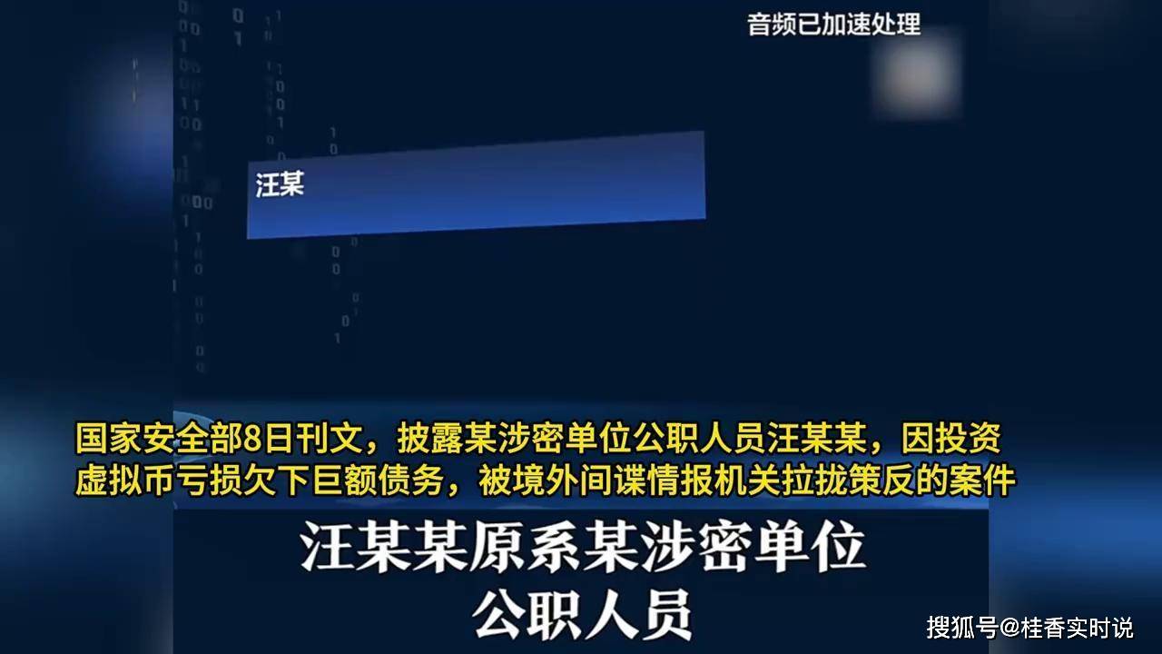 公职人员因虚拟币亏损沦为间谍工具，揭秘背后的国家安全隐患！